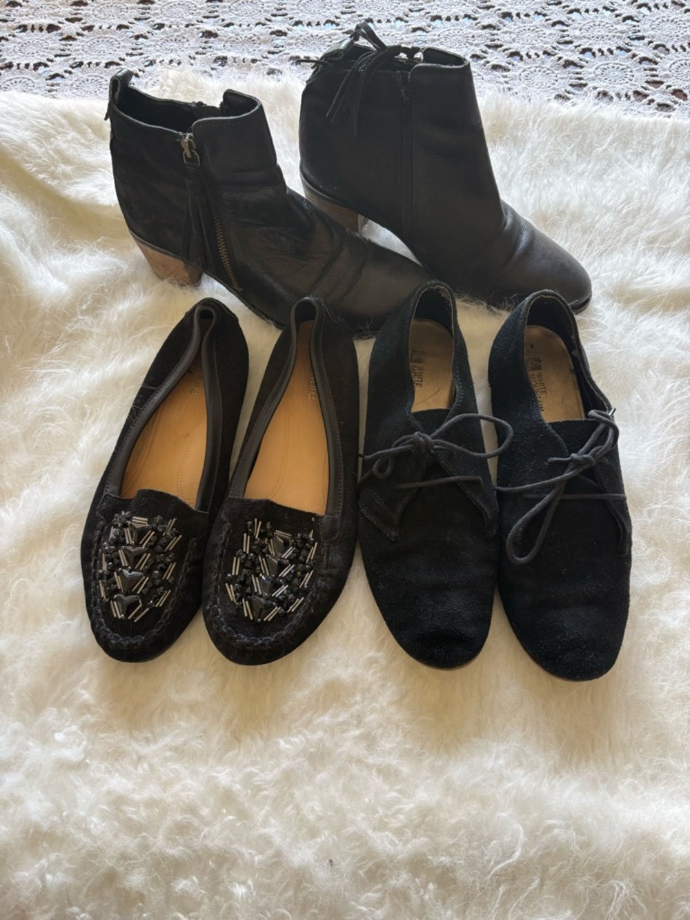 Nurture by Lamaze Black Women’s Mixed Flats & Ankle Boots Set